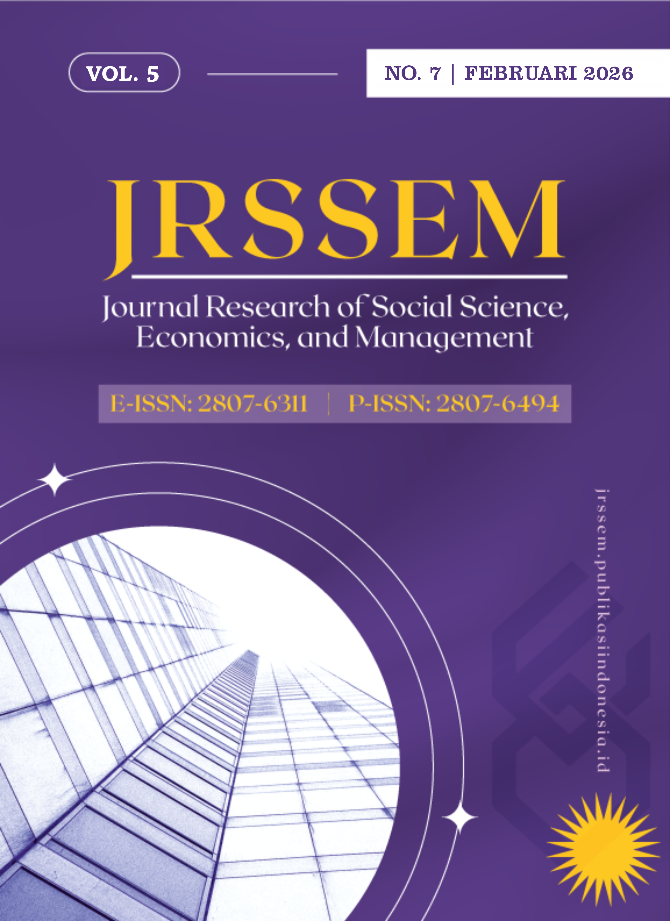 					View Vol. 5 No. 7 (2026): Journal Research of Social Science, Economics, and Management
				